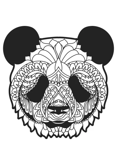 pandy – pobierz i wydrukuj kolorowankę