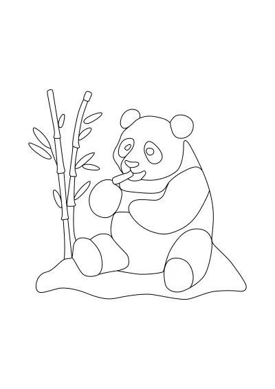 Kolorowanki pandy